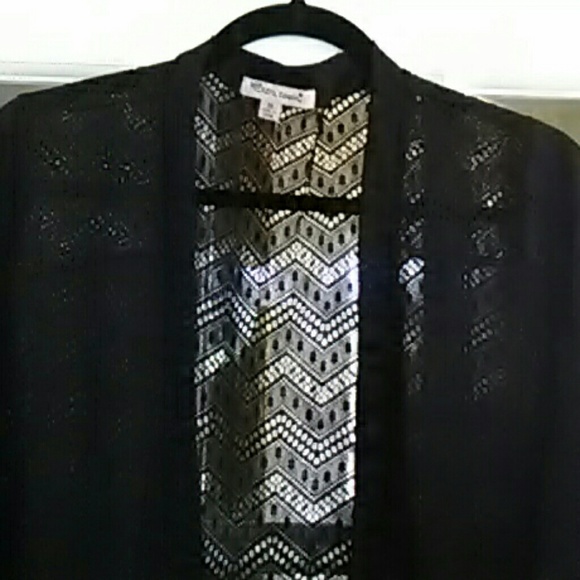 EXTRA TOUCH Sweater Jacket for Women - Picture 2 of 4